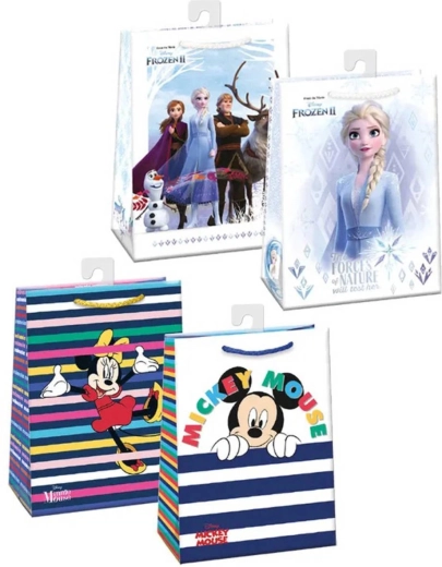 Argus gavepapirspose Frozen 2 / Minnie / Mickey 23 × 32 cm - 1 stk.