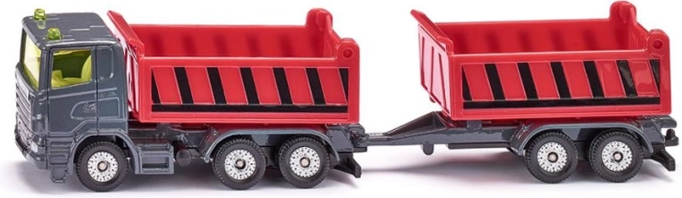 Siku tiplastbil med trailer – serie 16