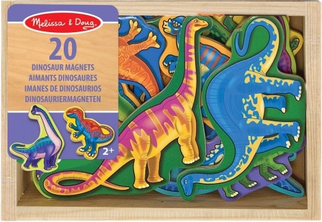 Magneter med dinosaurer – 20 stk