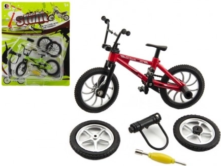 Finger-freestylecykel – skruet mini BMX til tricks
