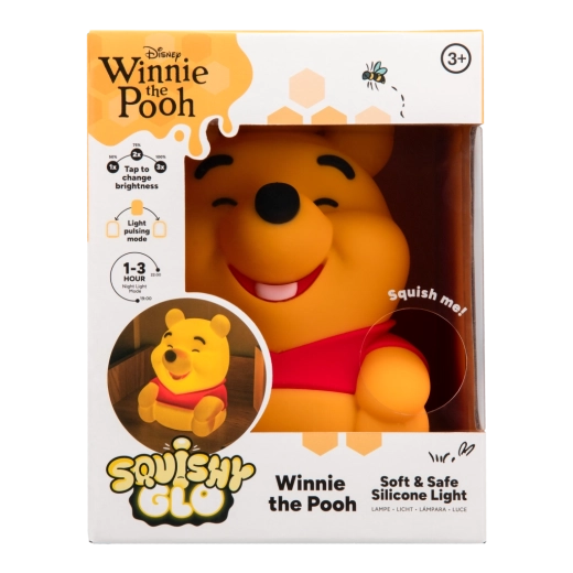 Disney Peter Plys silikone-lys SquishyGlo
