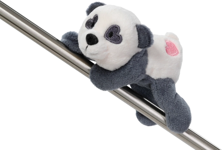 Magnetisk plysbjørn panda Love 12 cm fra NICI