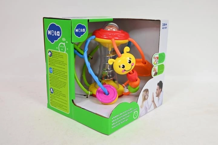 Hola SmilyPlay sensorisk ranglebold til babyer