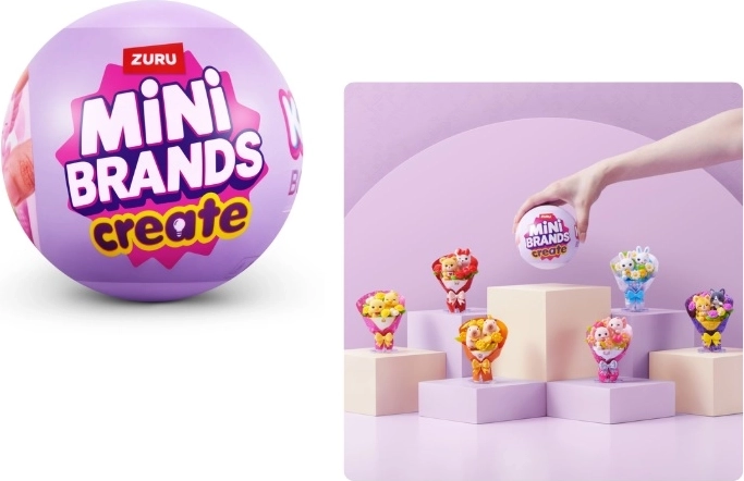 ZURU Mini Brands Create mini kawaii-buketter - 1 stk.