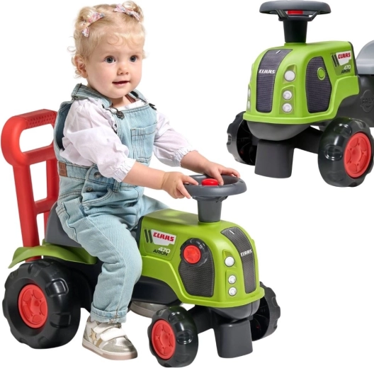 Falk gåtraktor Baby Claas Arion 470 med horn
