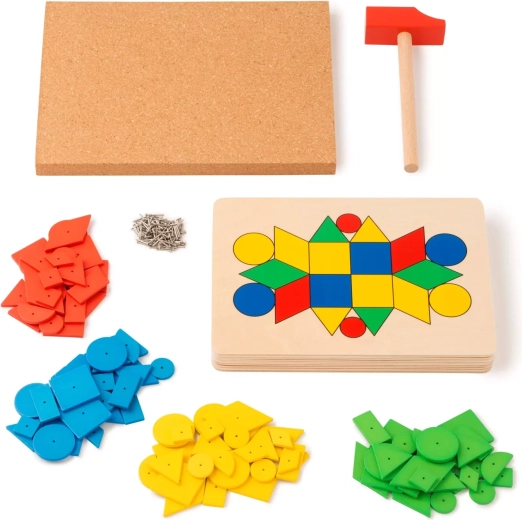 Toys for Life hamremozaik med geometriske former