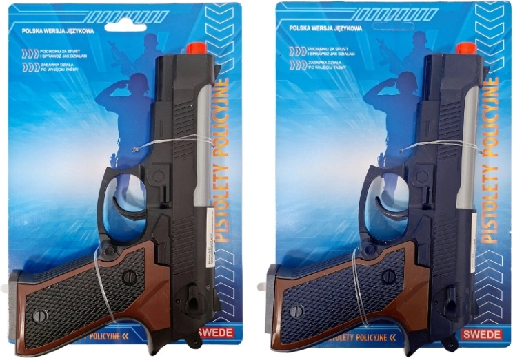 politipistol med polsk stemmemodul