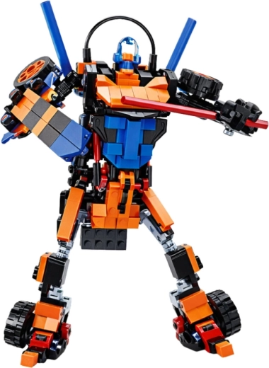 Bevægelig robot til actionfyldt leg