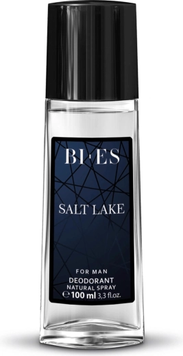 Herredeodorant i glas BI-ES Salt Lake 100 ml
