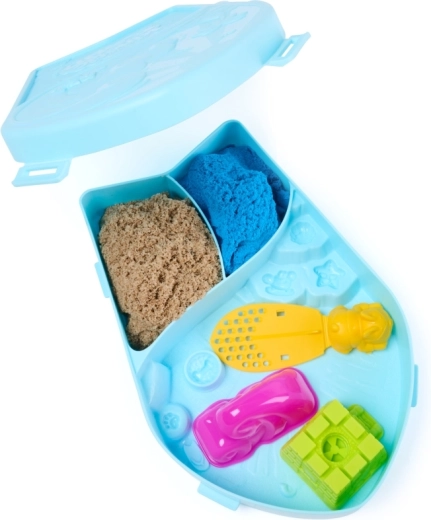 To nuancer sand til strandkreativitet