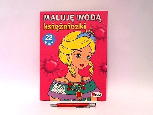 Vandmalebog med prinsesser