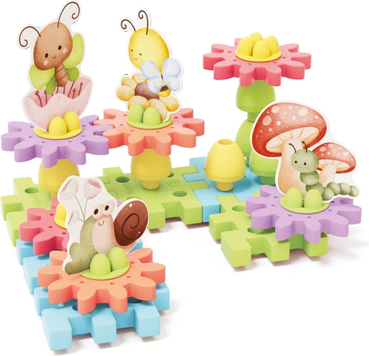 PlayEco Garden Gears – have i bevægelse, 34 dele