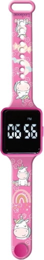 Klar LED-skærm med 12/24-timers visning