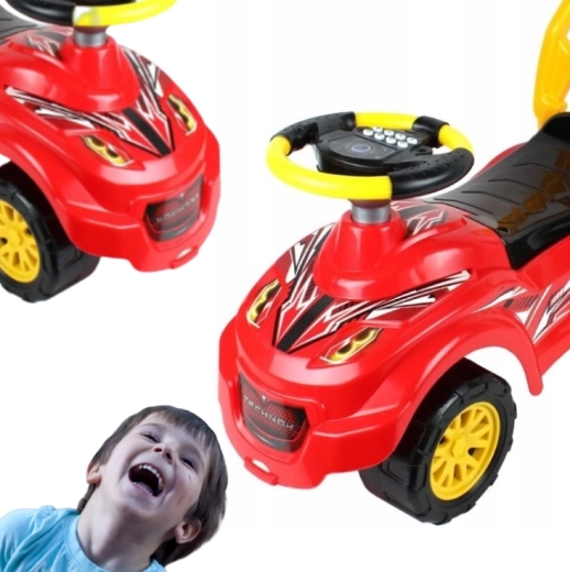 Stabil konstruktion med fire hjul