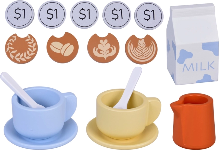 Komplet cafétilbehør