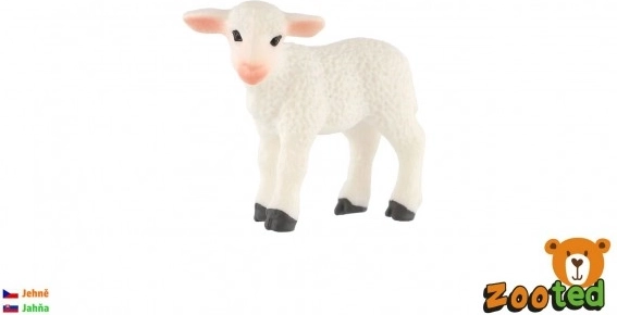 Realistisk plastfigur af et lam