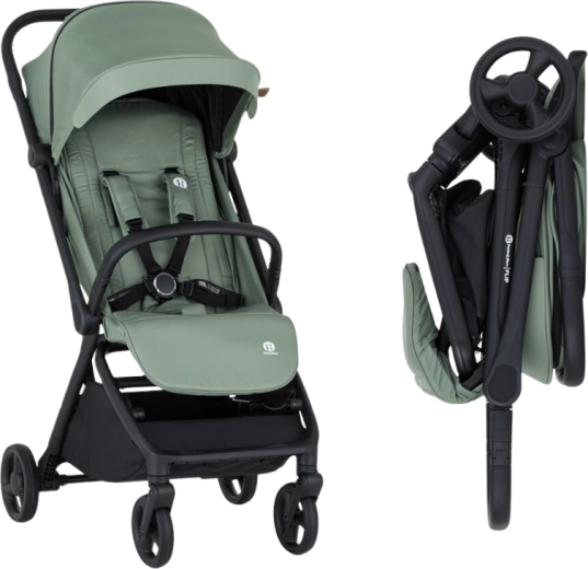 Petite&Mars sportsvogn Flip matcha green