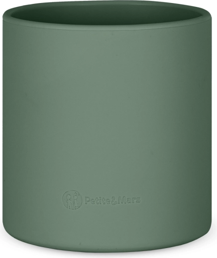 Silikonekrus til børn PETITE&MARS Take&Match Misty Green 6m+