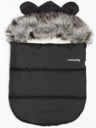 Vinterkørepose NEW BABY Lux Fleece grafit