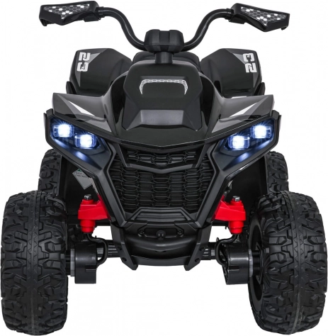 Elektrisk børne-ATV Fast Wheel – sort