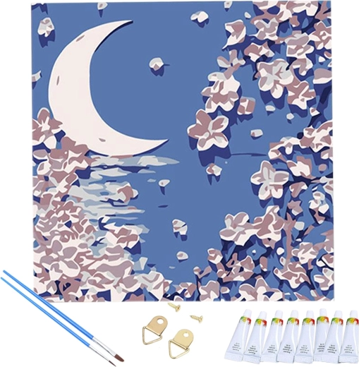 Alt i én æske: lærred, farver og pensler