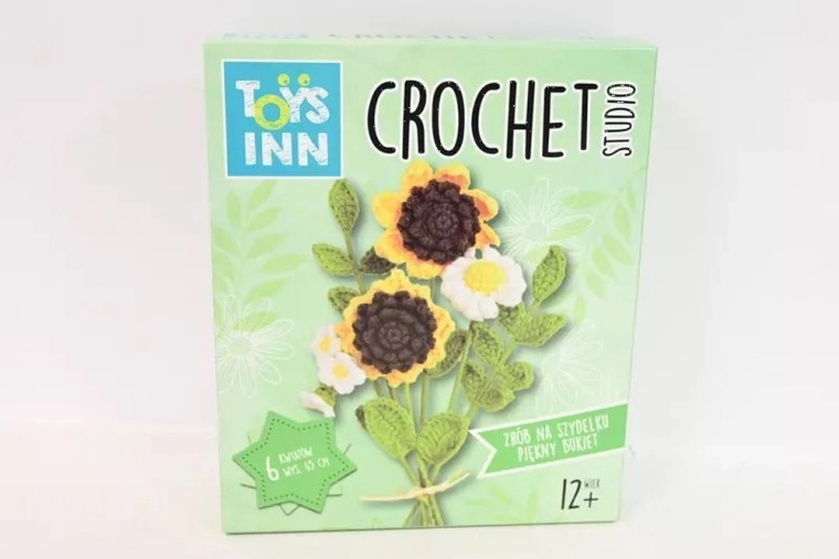 Hækkelsæt Crochet Studio – solsikker