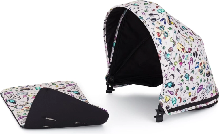 PETITE&MARS kaleche til barnevogn Royal3 Limited 100 Tattoo