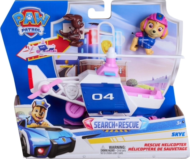 Paw Patrol redningshelikopter Skye med figurer