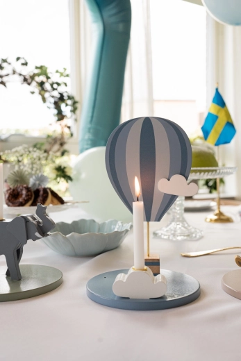 Stabil base til sikker placering af lyset