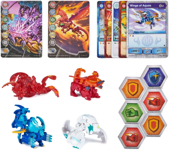 Komplet Bakugan-kampsamling