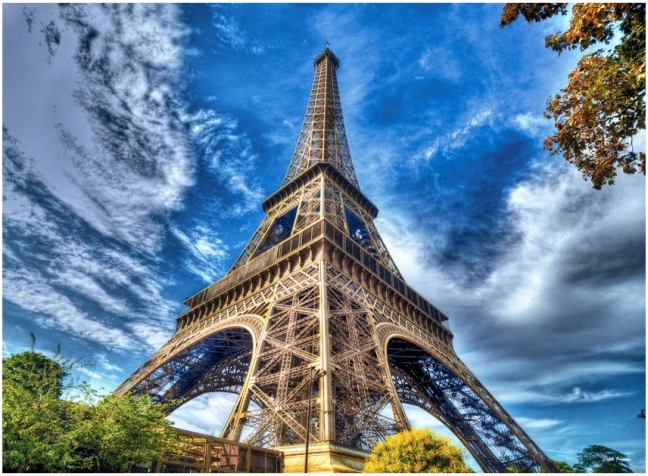Puslespil Eiffeltårnet Paris 1000 brikker