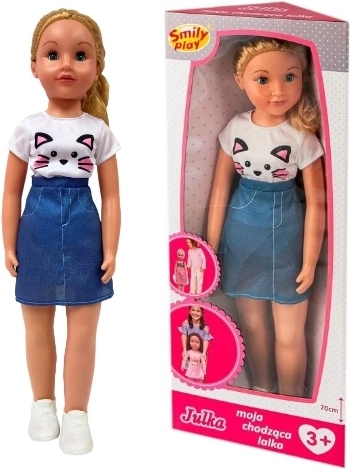 Gående dukke SmilyPlay Julka 70 cm