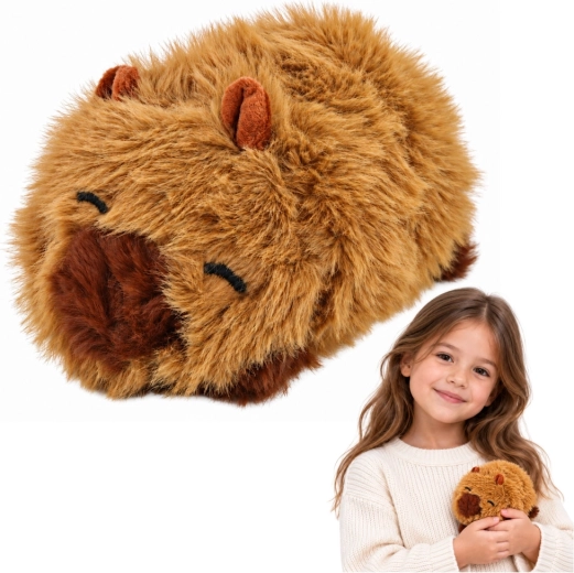 Brun plyskapybara 16 cm
