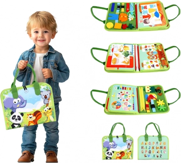 Sensorisk busybog Safari 2Kids Toys