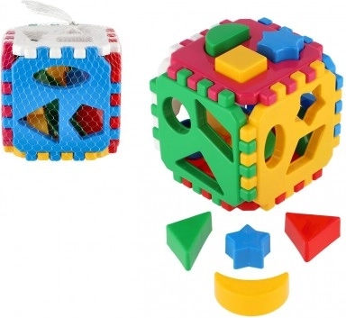 Plastisk puttekube 12 × 12 cm i net
