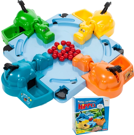 Sulten flodhest – familiespil