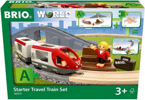 BRIO startsæt med personligt tog