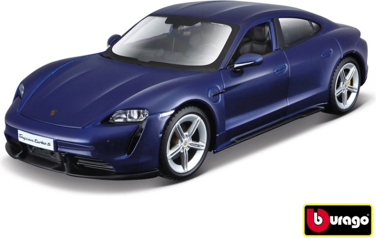 Bburago Porsche Taycan Turbo i målestoksforholdet 1:24
