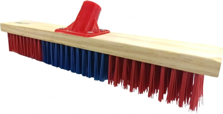 Gadeskost 60 cm med faste PVC-børster