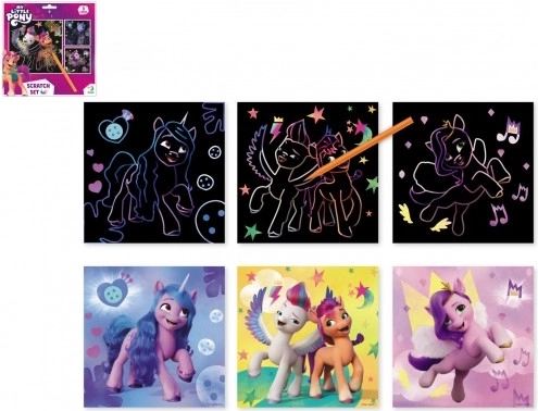 Skrabebilleder My Little Pony 20x20 cm