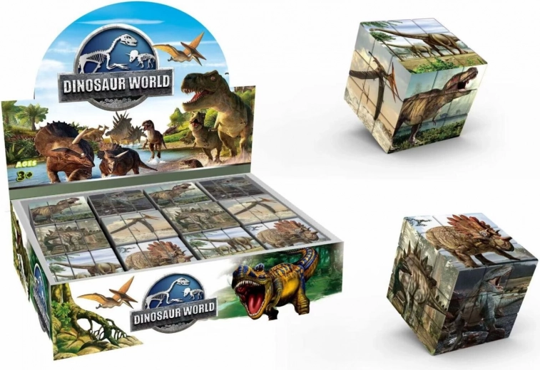 Dinosaur-gådekubus 3x3x3