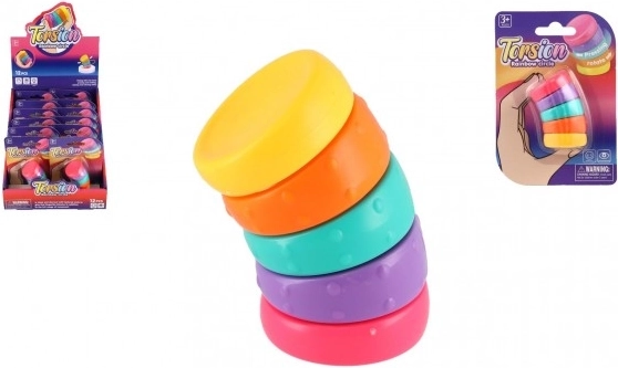 Regnbue antistress-ring