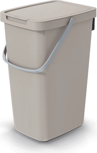 Affaldsspand 20 l lysebrun SYSTEMA Q COLLECT