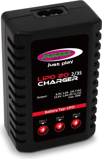 Netoplader LiPo 2S/3S Jamara