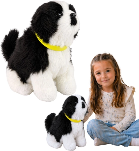 Interaktiv plyshund Border Collie