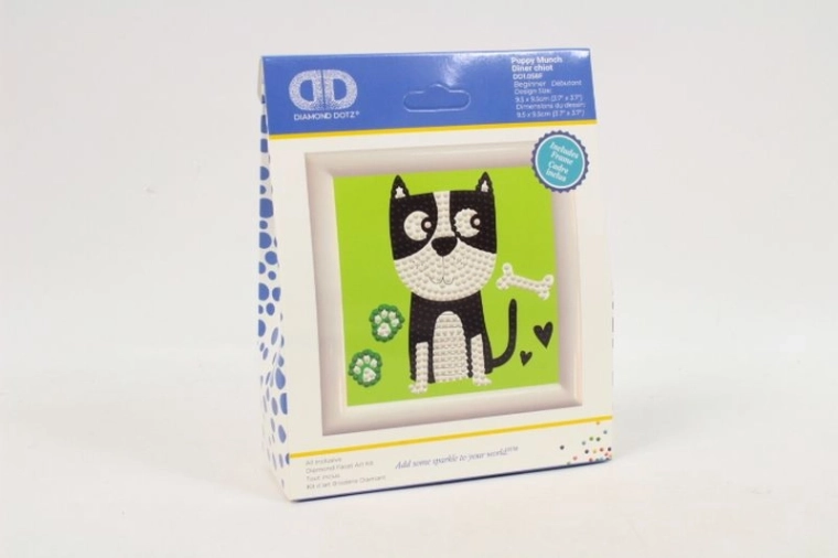 Diamond Dotz Puppy Munch – sæt til diamond painting