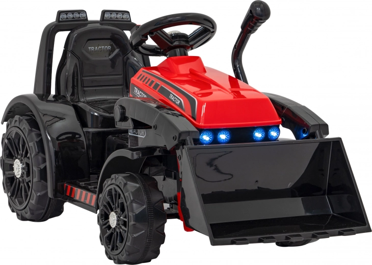 Børnetraktor med læsser G320 – Rød