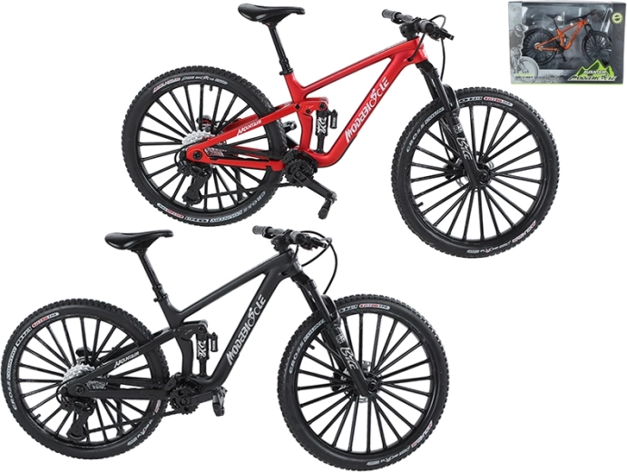 Metalmodeled af mountainbike 20,5 cm