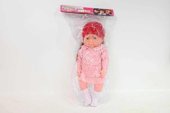 Babydukke med lyd