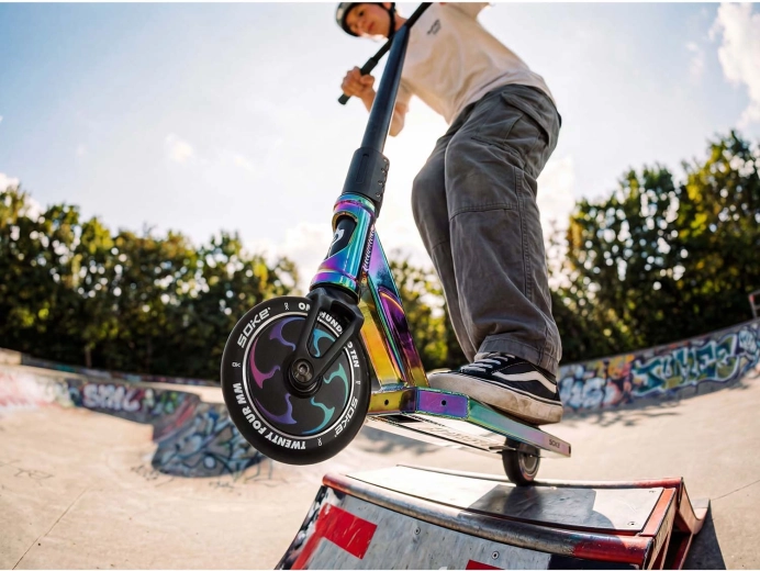 Bredt boxed deck til stabile grinds